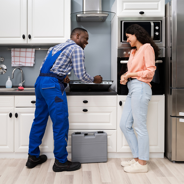 can you provide an estimate for cooktop repair before beginning any work in Fostoria KS